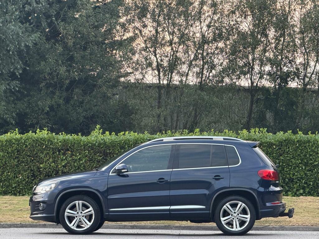 Volkswagen Tiguan R-line Blue #4