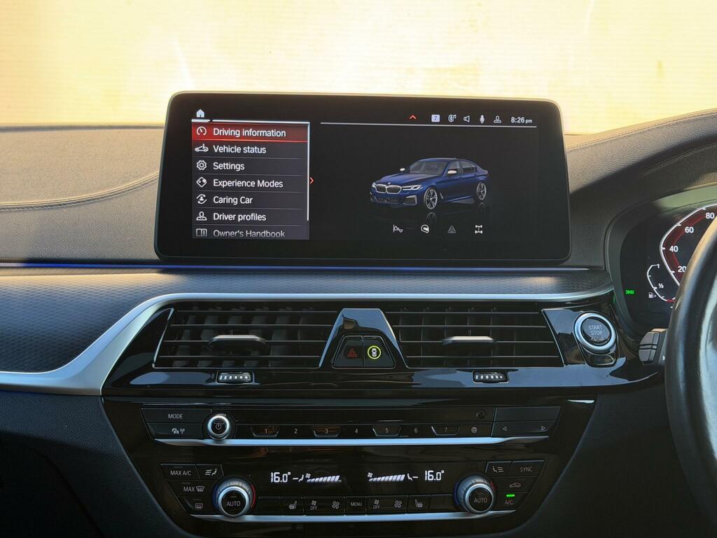 BMW 5 Series Se Blue #58