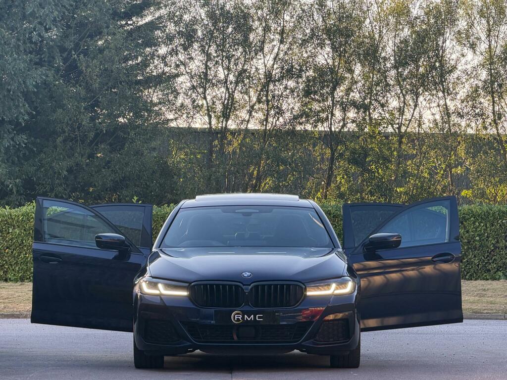 BMW 5 Series Se Blue #9