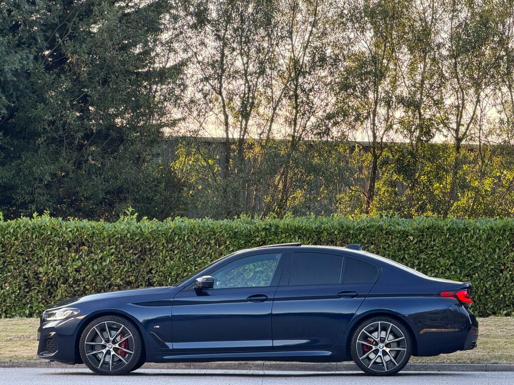 BMW 5 Series M Sport Edition Blue #4