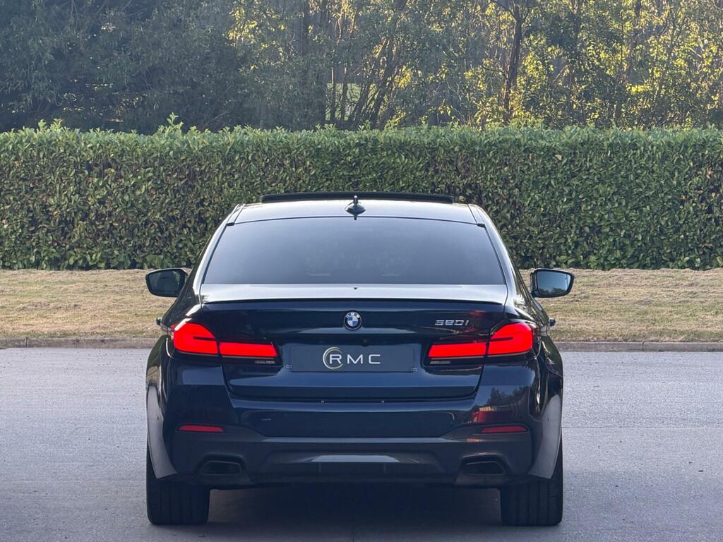 BMW 5 Series Se Blue #8