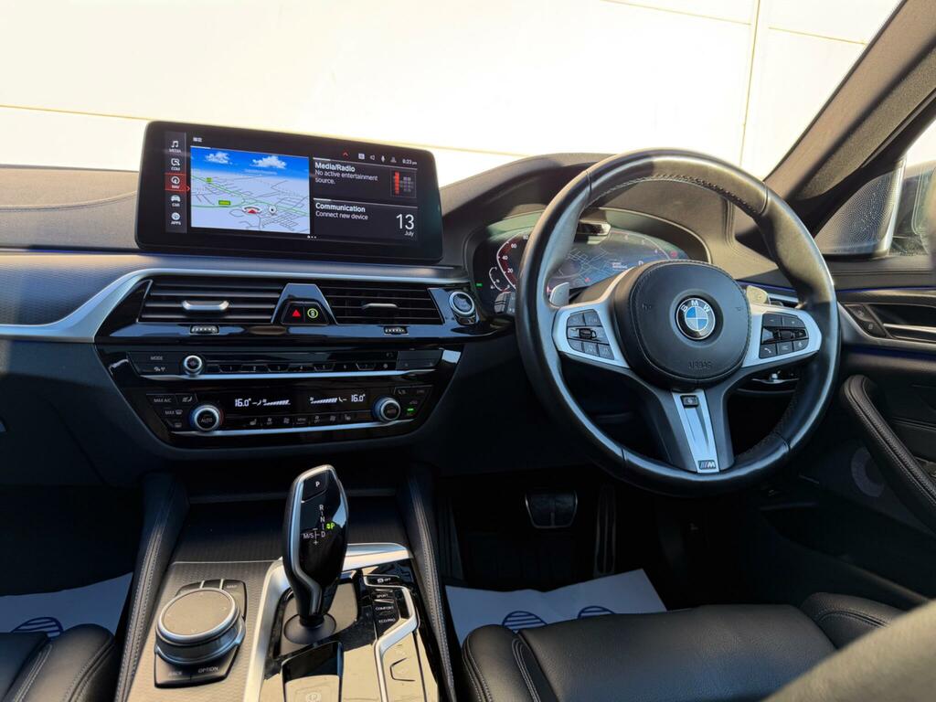 BMW 5 Series Se Blue #49