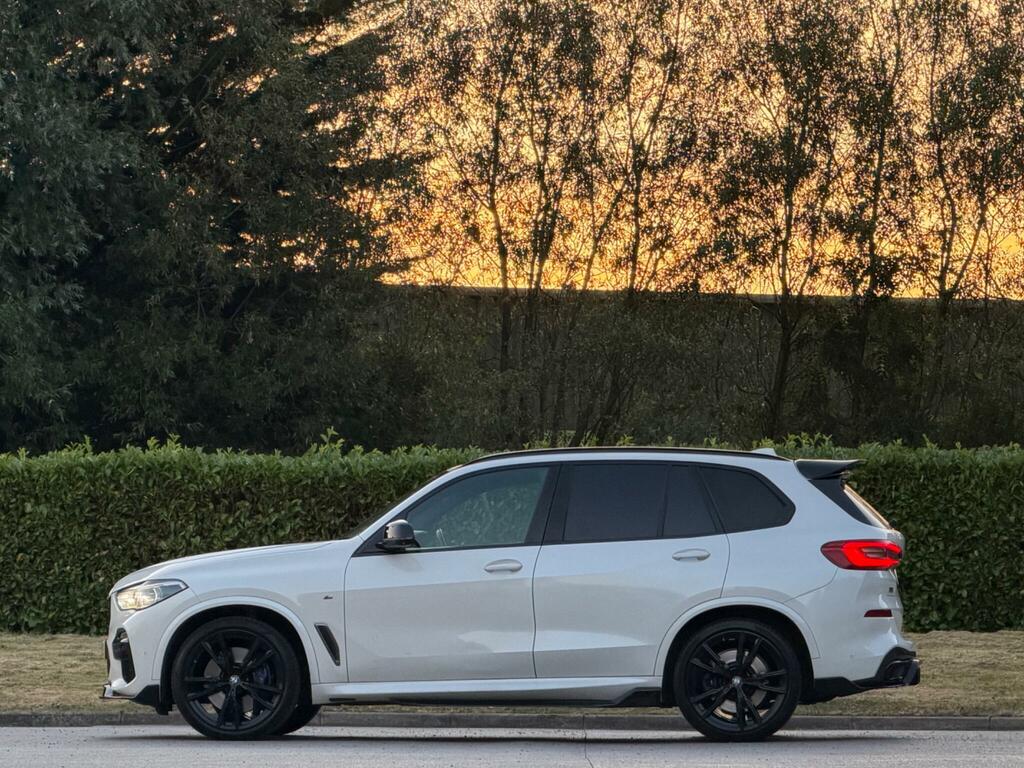 BMW X5 3.0 M50d Xdrive Euro 6 Ss White #4