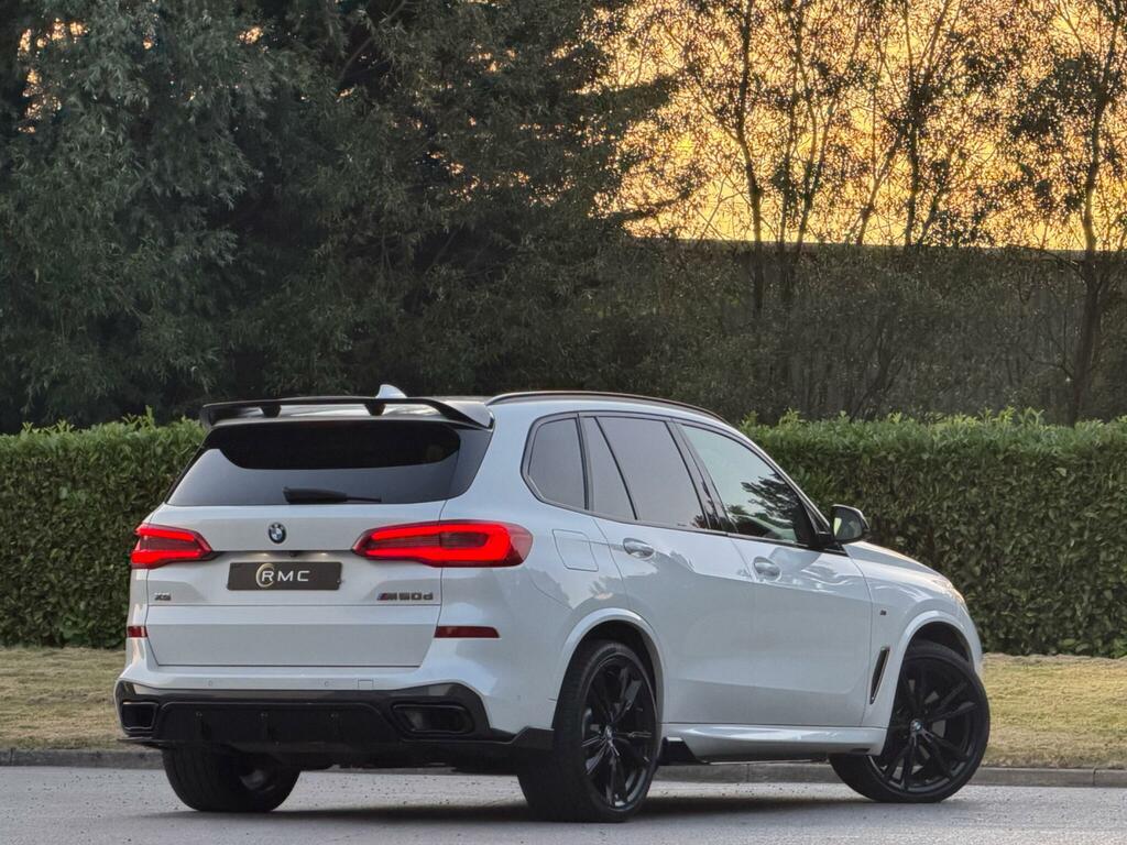 BMW X5 3.0 M50d Xdrive Euro 6 Ss White #3