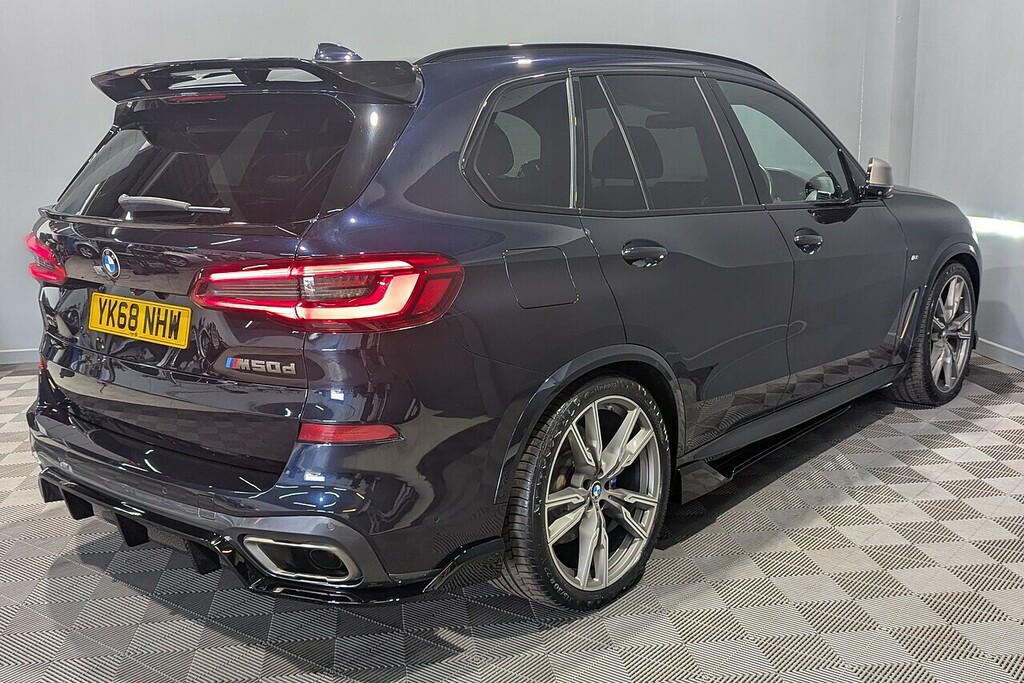 BMW X5 3.0 M50d Suv Xdrive Euro 6 Ss YK68NHW Black #6