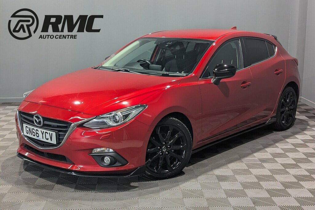 Mazda 3 2.0 Skyactiv-g Sport Black Hatchback Ma Red