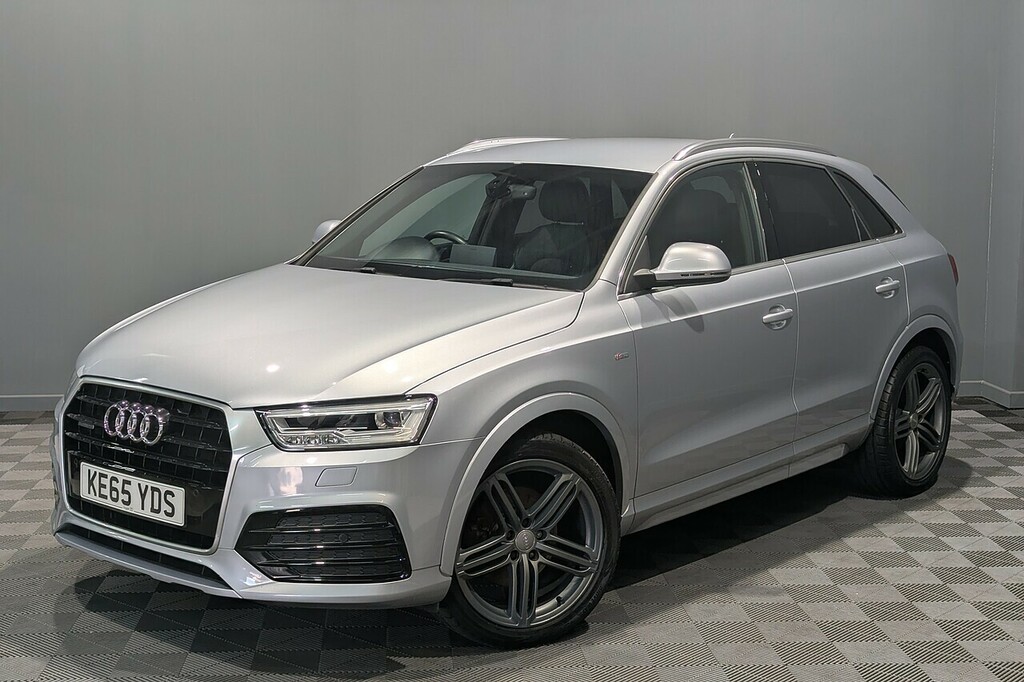 Audi Q3 2.0 Tdi S Line Plus Suv S Tronic Quattr Silver #6
