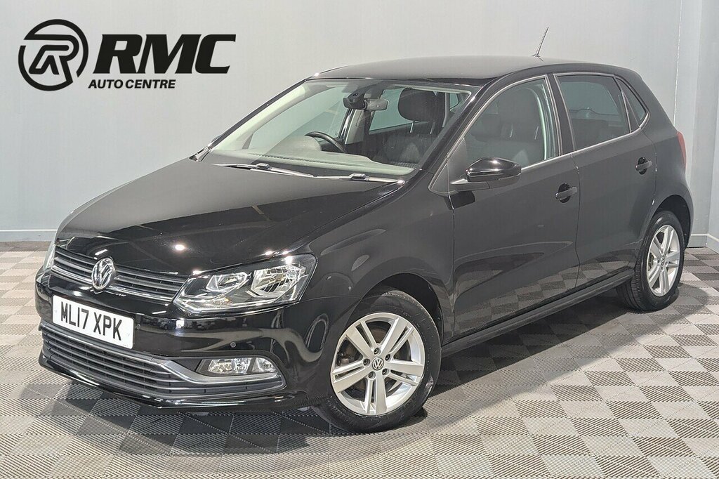 Volkswagen Polo 1.0 Bluemotion Tech Match Edition Hatchback Pe Black