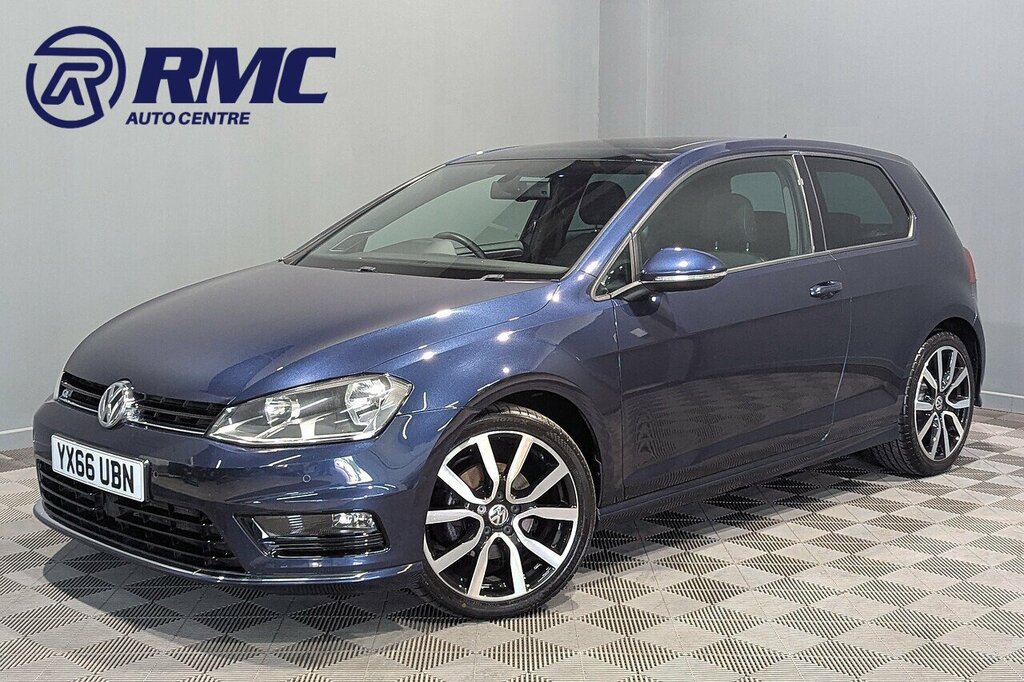 Volkswagen Golf 2.0 Tdi Bluemotion Tech R-line Edition Hatchback 3 Blue