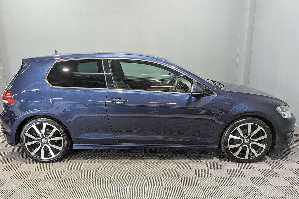 Volkswagen Golf 2.0 Tdi Bluemotion Tech R-line Edition Hatchback 3 Blue #4
