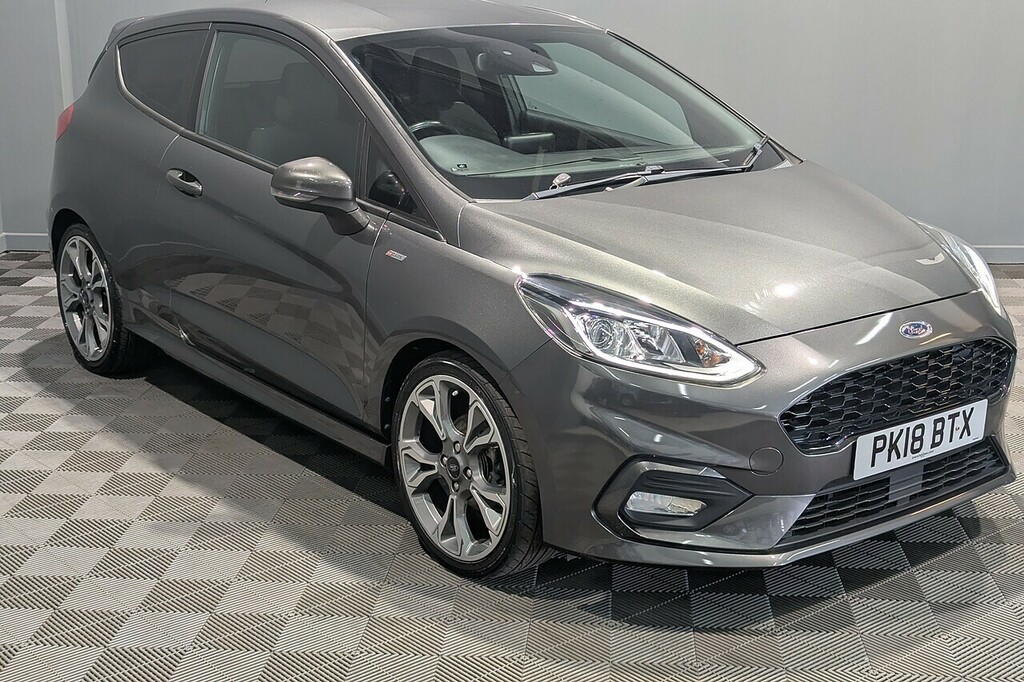 Ford Fiesta 1.0T Ecoboost St-line Hatchback Grey #5