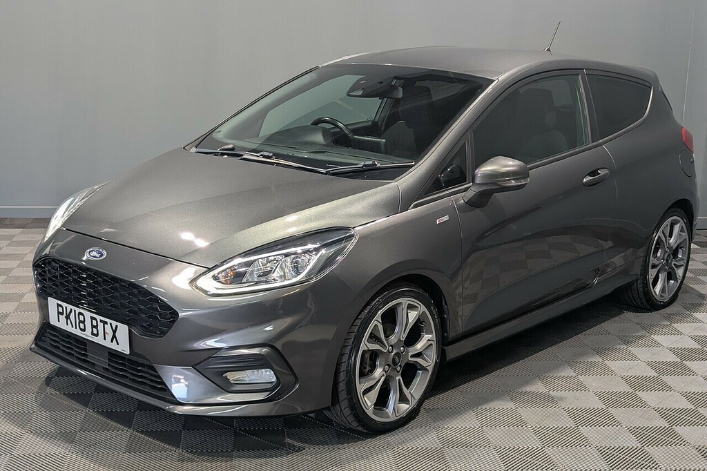 Ford Fiesta 1.0T Ecoboost St-line Hatchback Grey #3