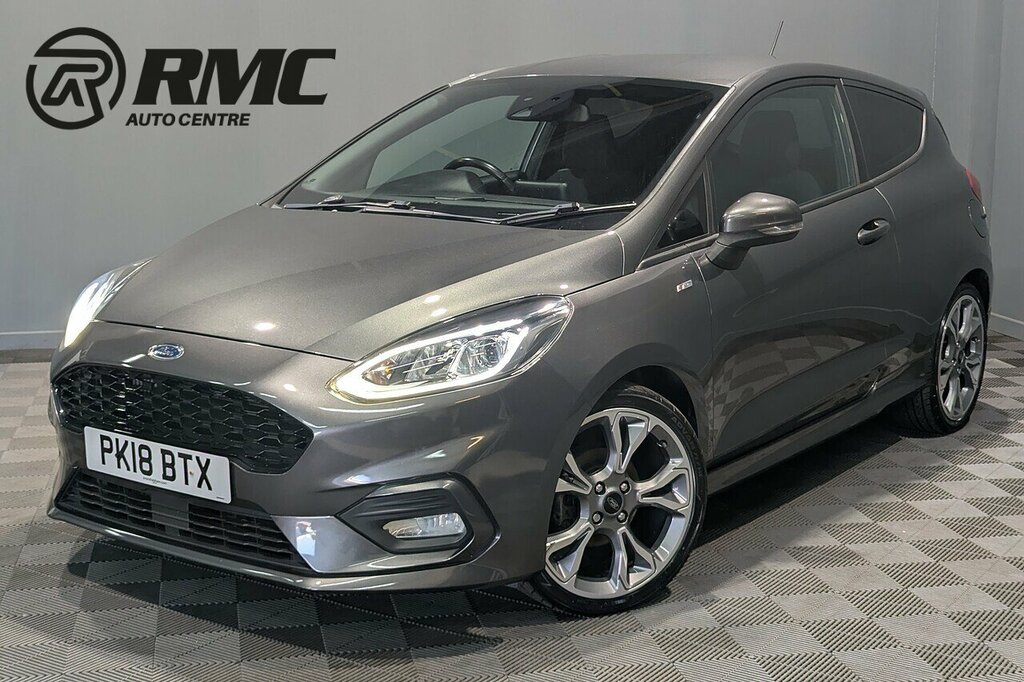 Ford Fiesta 1.0T Ecoboost St-line Hatchback Grey