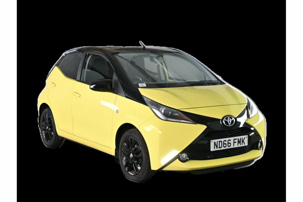 Toyota Aygo Vvt-i X-cite 3 Yellow Bi-tone Yellow