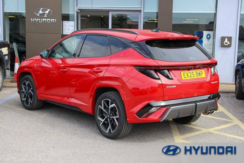Hyundai Tucson 1.6T N Line - 2025 25 EX25BWP Red #3