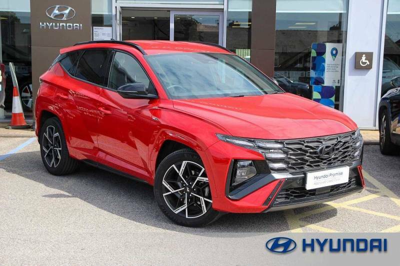 Hyundai Tucson 1.6T N Line - 2025 25 EX25BWP Red