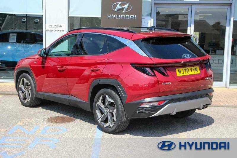 Hyundai Tucson 1.6 Tgdi 48V Mhd Ultimate 2Wd Dct - 2021 70 MJ70YYN Red #3