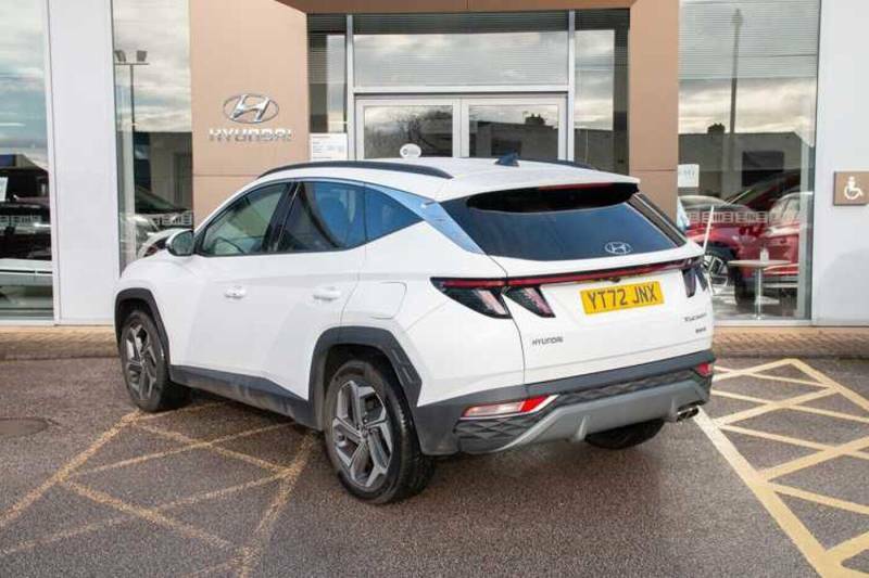 Hyundai Tucson 1.6 Tgdi Hybrid 230 Premium 2Wd - 2022 7 YT72JNX White #2