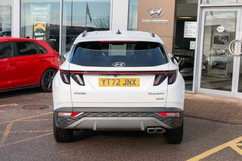 Hyundai Tucson 1.6 Tgdi Hybrid 230 Premium 2Wd - 2022 7 YT72JNX White #3