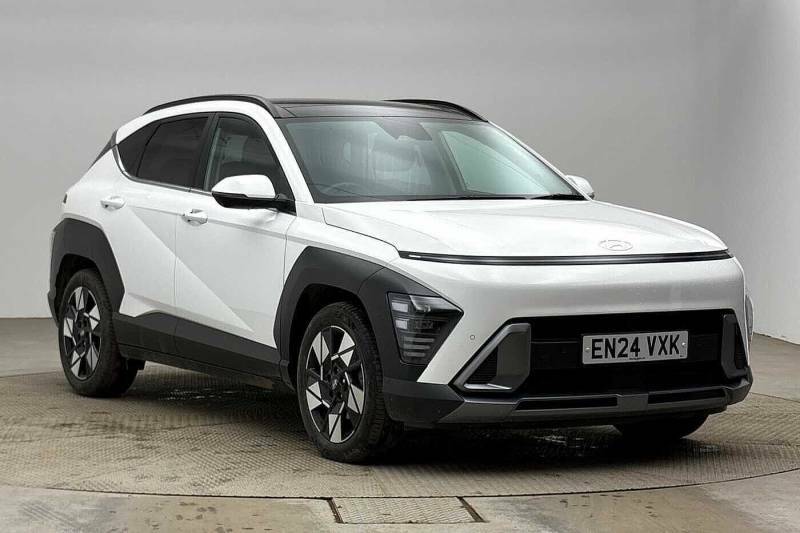 Hyundai Kona 1.6 Gdi Hybrid Ultimate Dct White