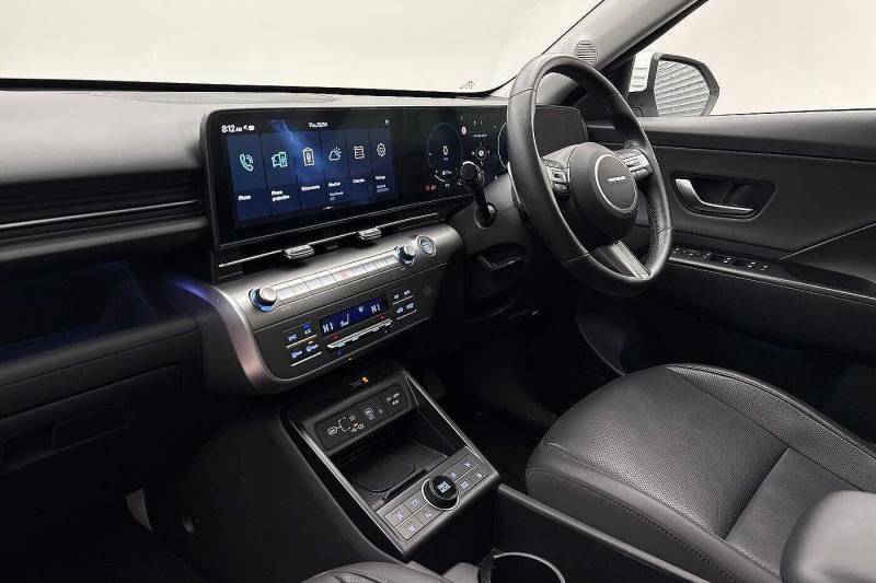 Hyundai Kona 1.6 Gdi Hybrid Ultimate Dct White #4