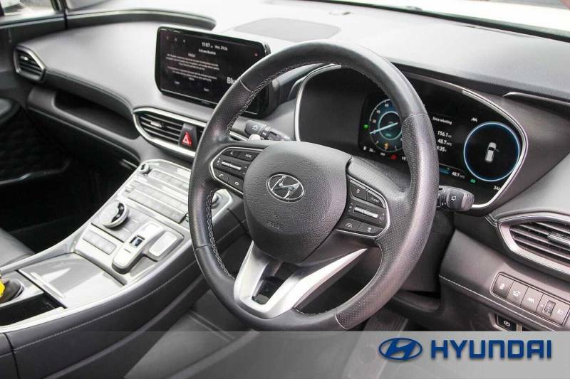 Hyundai Santa Fe 1.6 Tgdi Plug-in Hybrid Ultimate 4Wd White #5