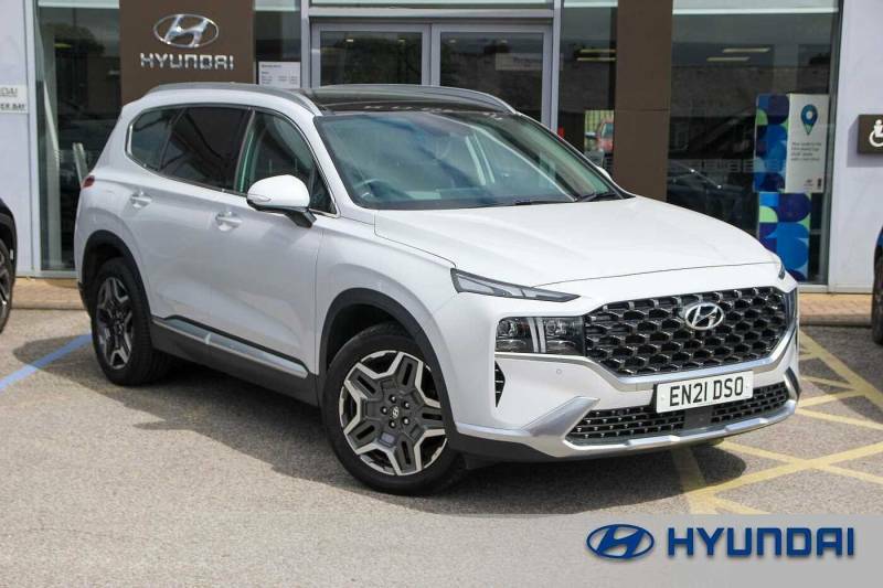 Hyundai Santa Fe 1.6 Tgdi Plug-in Hybrid Ultimate 4Wd White