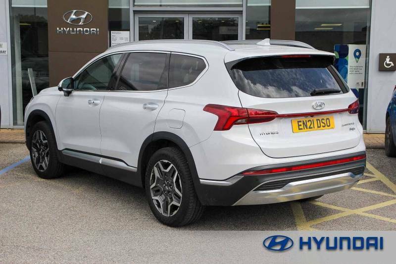 Hyundai Santa Fe 1.6 Tgdi Plug-in Hybrid Ultimate 4Wd White #3