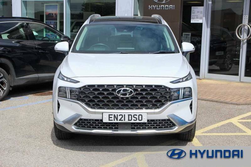Hyundai Santa Fe 1.6 Tgdi Plug-in Hybrid Ultimate 4Wd White #6