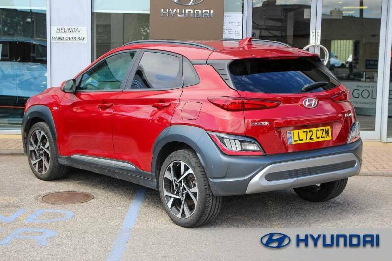 Hyundai Kona 1.0 Tgdi 48V Mhev Premium - 2022 72 LL72CZM Red #3