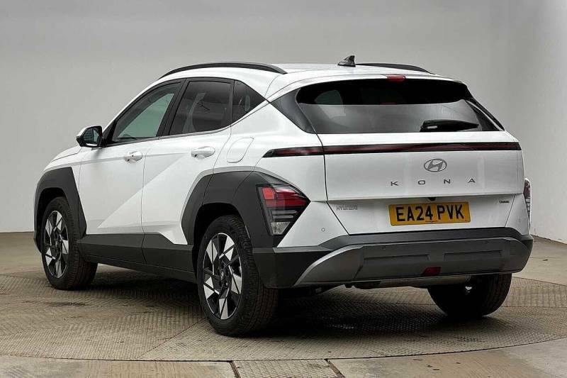 Hyundai Kona 1.6 Gdi Hybrid Ultimate Dct White #2
