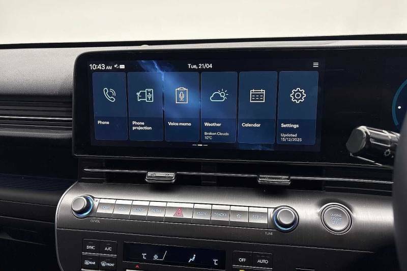 Hyundai Kona 1.6 Gdi Hybrid Ultimate Dct White #5