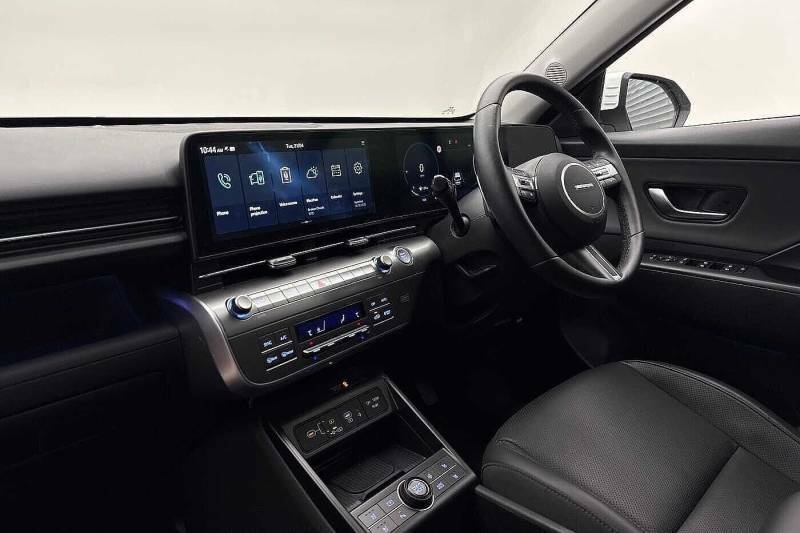 Hyundai Kona 1.6 Gdi Hybrid Ultimate Dct White #4