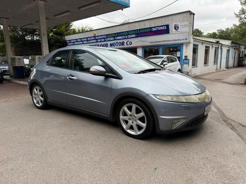 Honda Civic 1.8 I-vtec Ex I-shift Blue