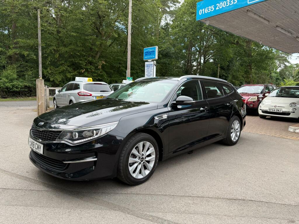 Kia Optima 1.7 Crdi 2 Sportswagon Euro 6 S S LM18CMY Black #3