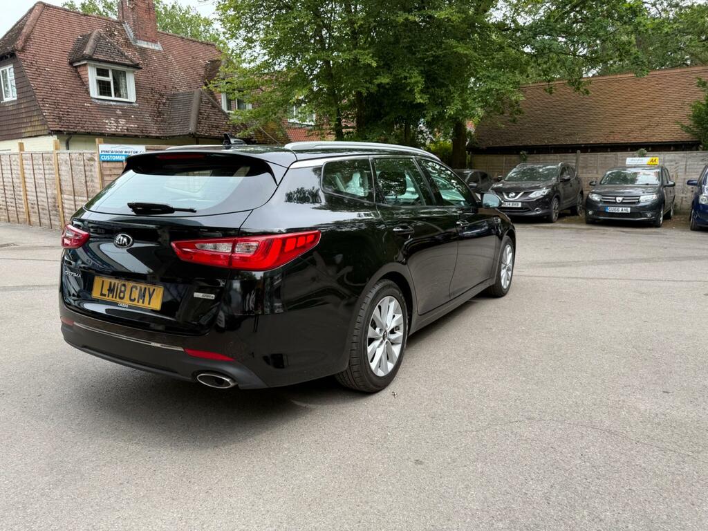 Kia Optima 1.7 Crdi 2 Sportswagon Euro 6 S S LM18CMY Black #4
