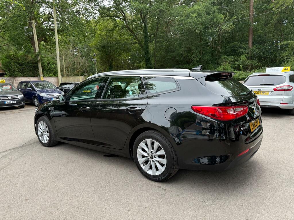 Kia Optima 1.7 Crdi 2 Sportswagon Euro 6 S S LM18CMY Black #2