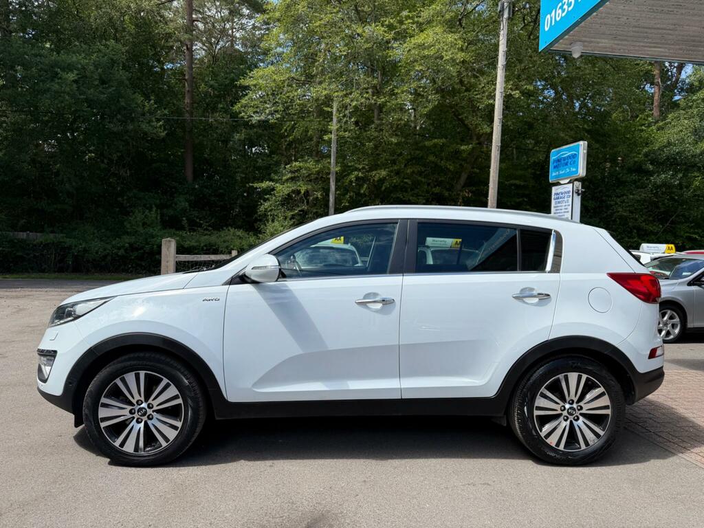 Kia Sportage 2.0 Crdi Kx-4 Awd Euro 5 White #6