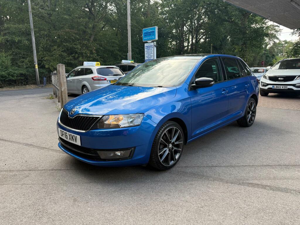 Skoda Rapid Spaceback 1.2 Tsi Se Sport Euro 6 S S Blue #3