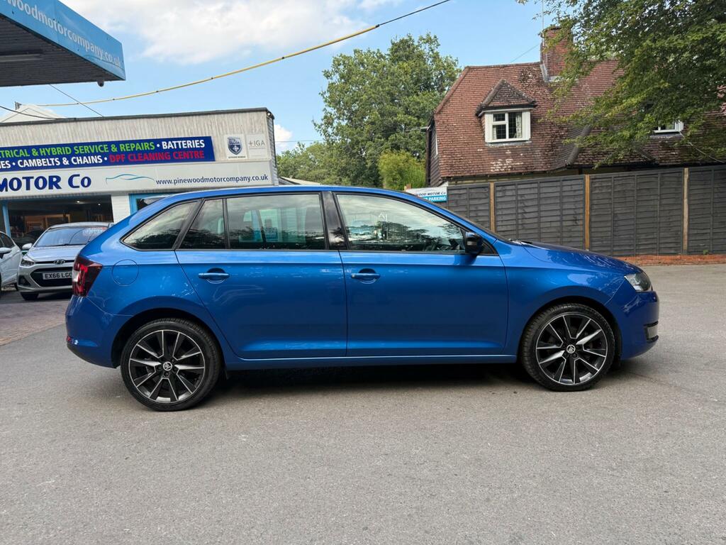 Skoda Rapid Spaceback 1.2 Tsi Se Sport Euro 6 S S Blue #5