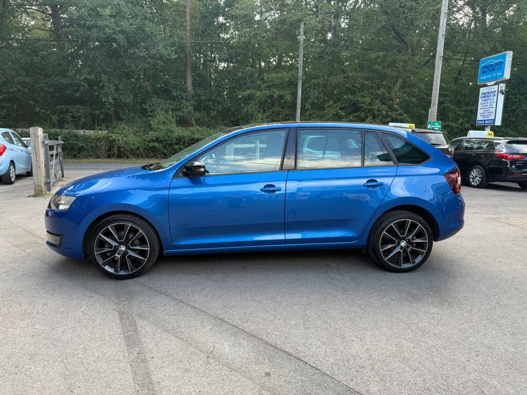 Skoda Rapid Spaceback 1.2 Tsi Se Sport Euro 6 S S Blue #6
