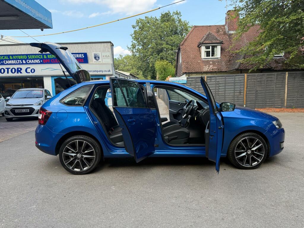 Skoda Rapid Spaceback 1.2 Tsi 110 Se Sport Black #9