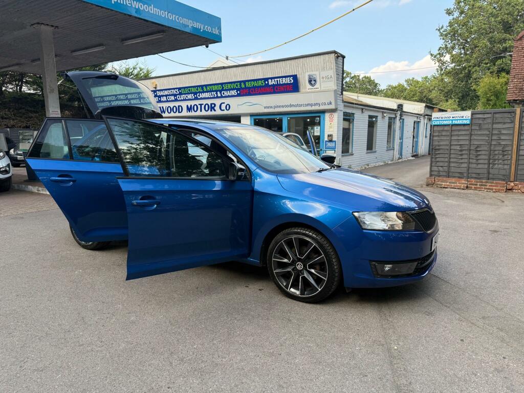 Skoda Rapid Spaceback 1.2 Tsi 110 Se Sport Black #10