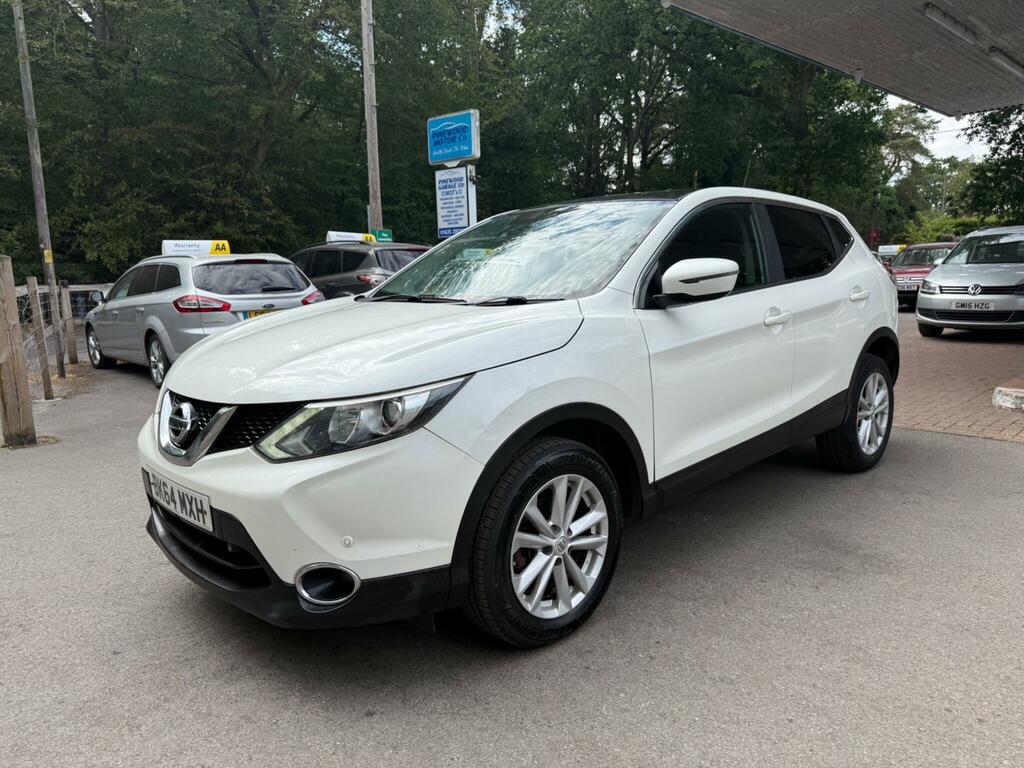 Nissan Qashqai 1.5 Dci Acenta Premium 2Wd Euro 5 S S BK64MXH White #3