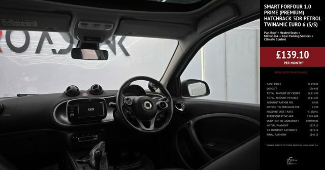 Smart Forfour 1.0 Prime Premium Hatchback Twinamic White #3