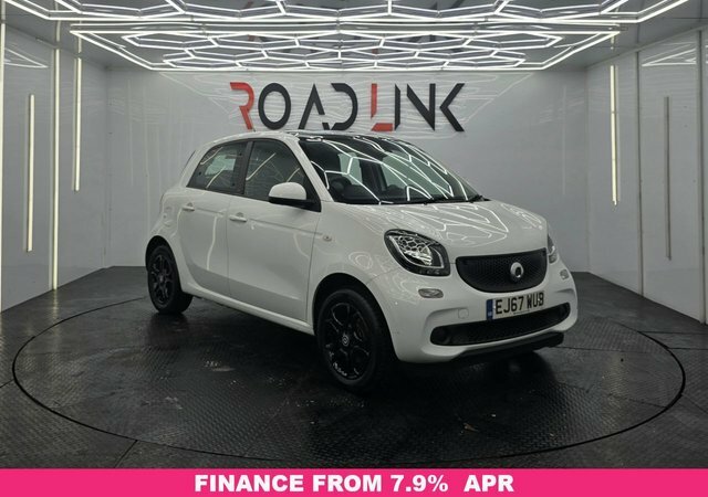 Smart Forfour 1.0 Prime Premium Hatchback Twinamic White