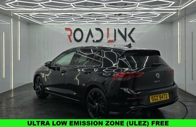 Volkswagen Golf 1.5 Etsi Mhev R-line Hatchback Hybrid D Black