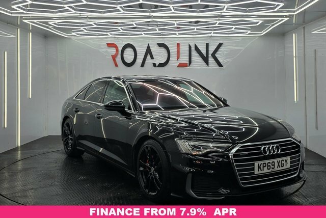 Audi A6 Saloon 2.0 Tfsi 45 S Line Saloon S Tronic Quat KP69XGY Black