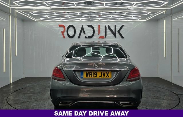 Mercedes-Benz C Class 1.5 C200 Mhev Eq Boost Amg Line Premium Saloon 4 WR19JVX Grey #6