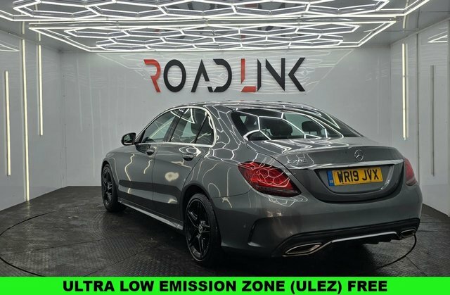 Mercedes-Benz C Class 1.5 C200 Mhev Eq Boost Amg Line Premium Saloon 4 WR19JVX Grey #2